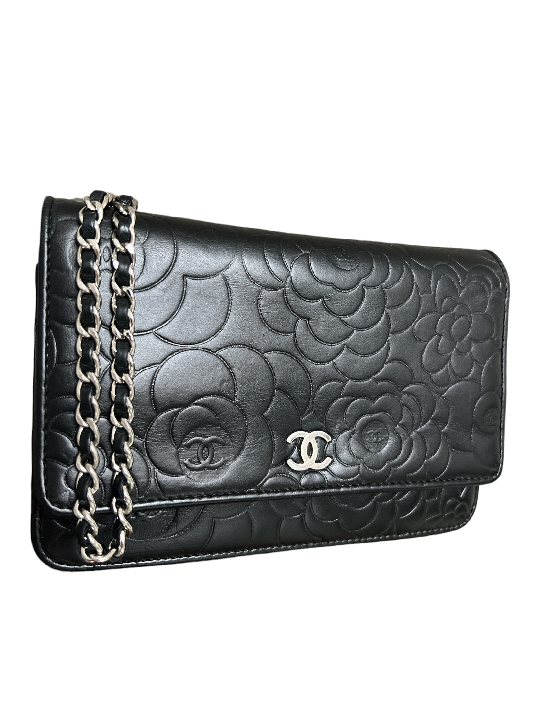 Chanel WOC Wallet on Chain Camellia