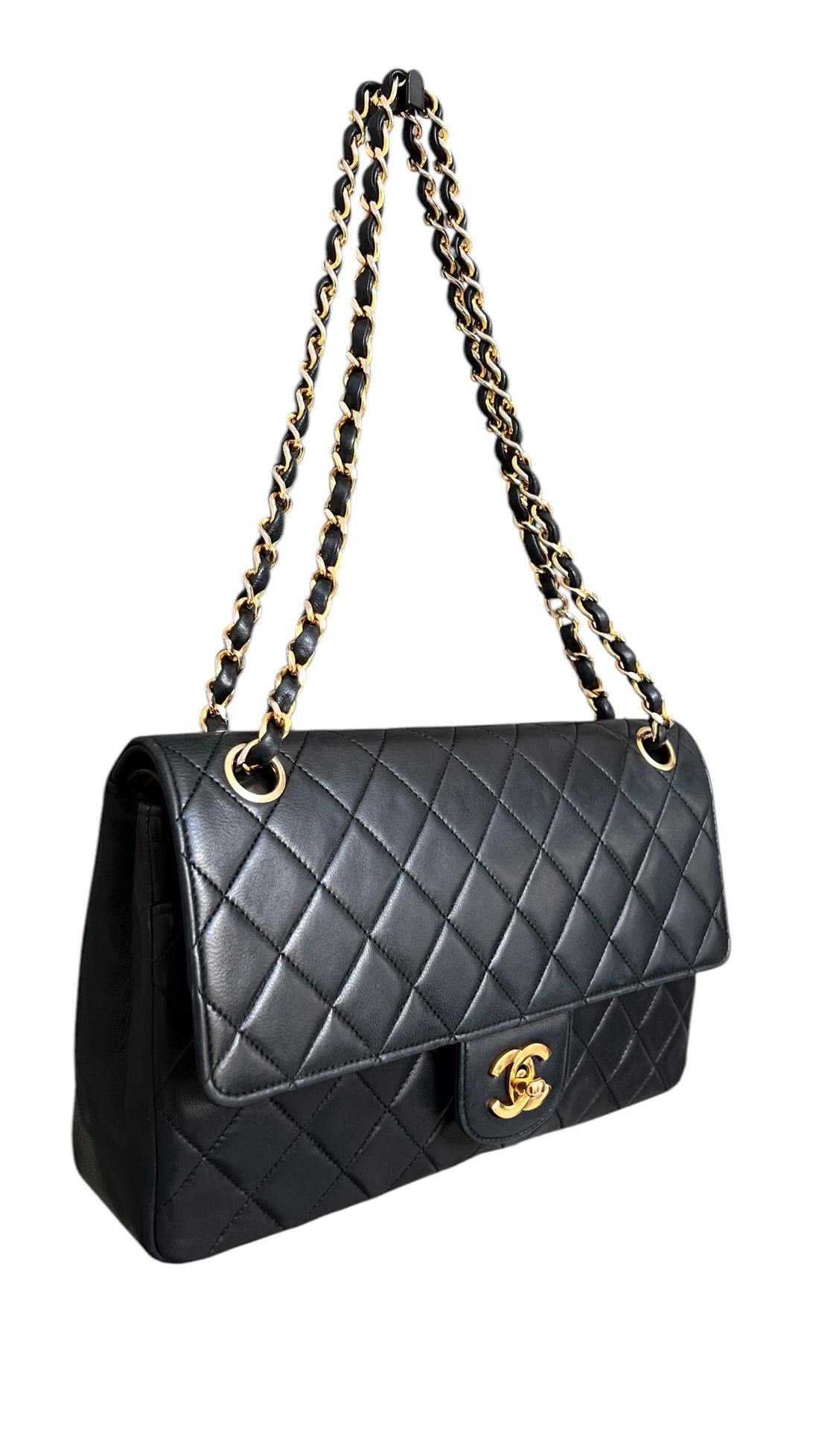 Chanel Classic Timeless Double Flap Bag Vintage