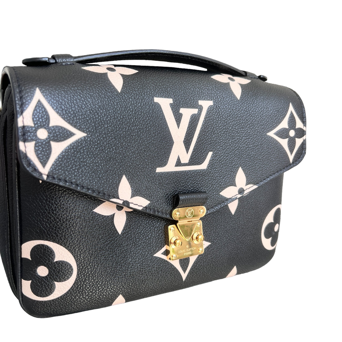 Louis Vuitton Pochette Métis Monogram Empreinte Leder Bicolor