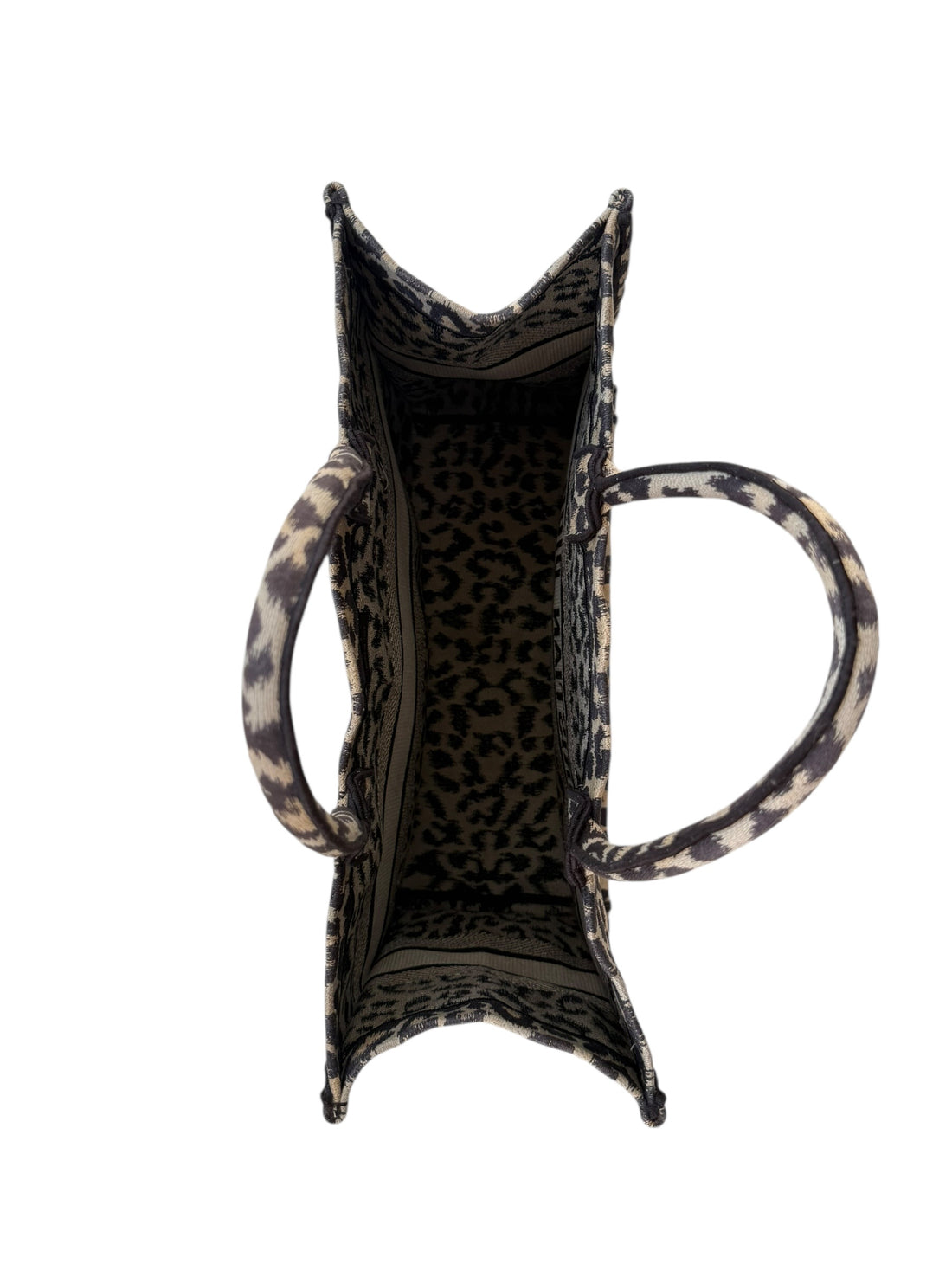 Christian Dior Tote Bag mit Leo Stickerei.