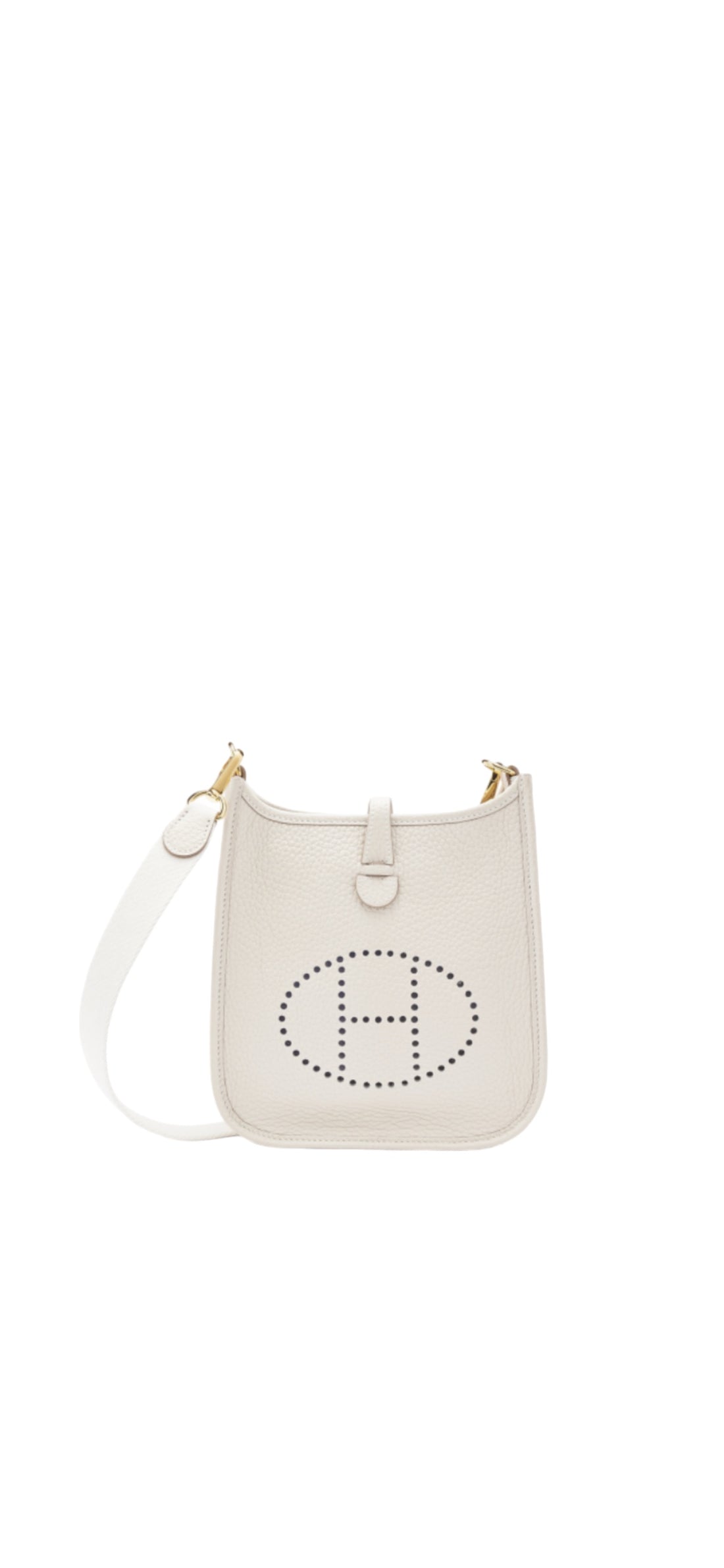 Hermès Evelyne 16 Mini Amazone new white