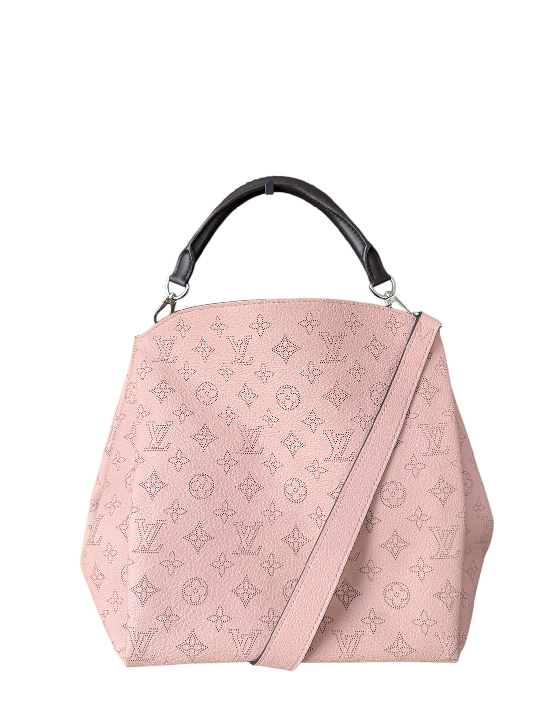 Louis Vuitton Babylone aus Mahina Kalbsleder in der Farbe Magnolia - rosa