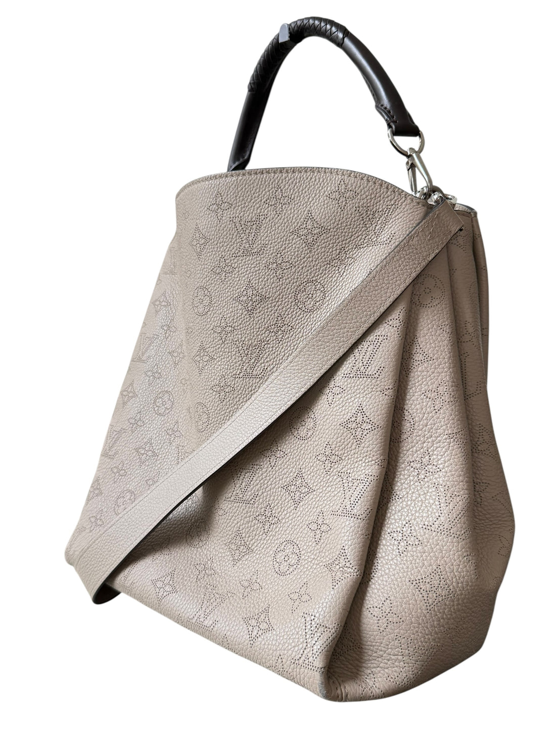 Louis Vuitton Babylone Mahina mit abnehmbarem Schulterriemen und Griff