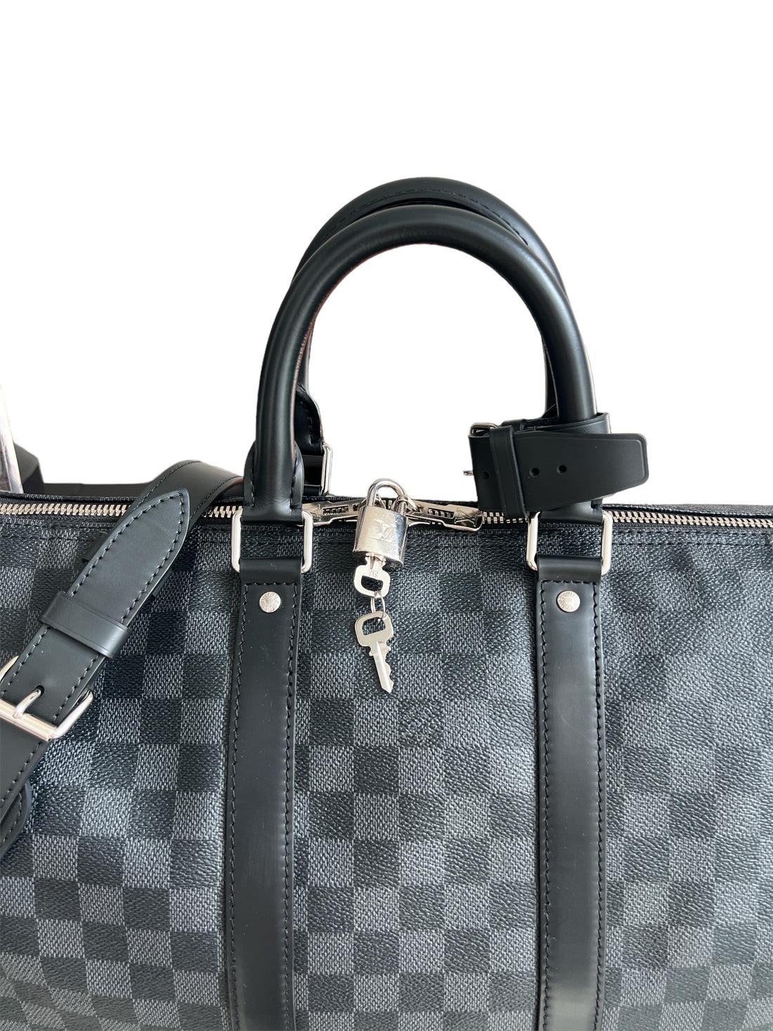 Louis Vuitton Keepall 45 in Damier Graphite Canvas