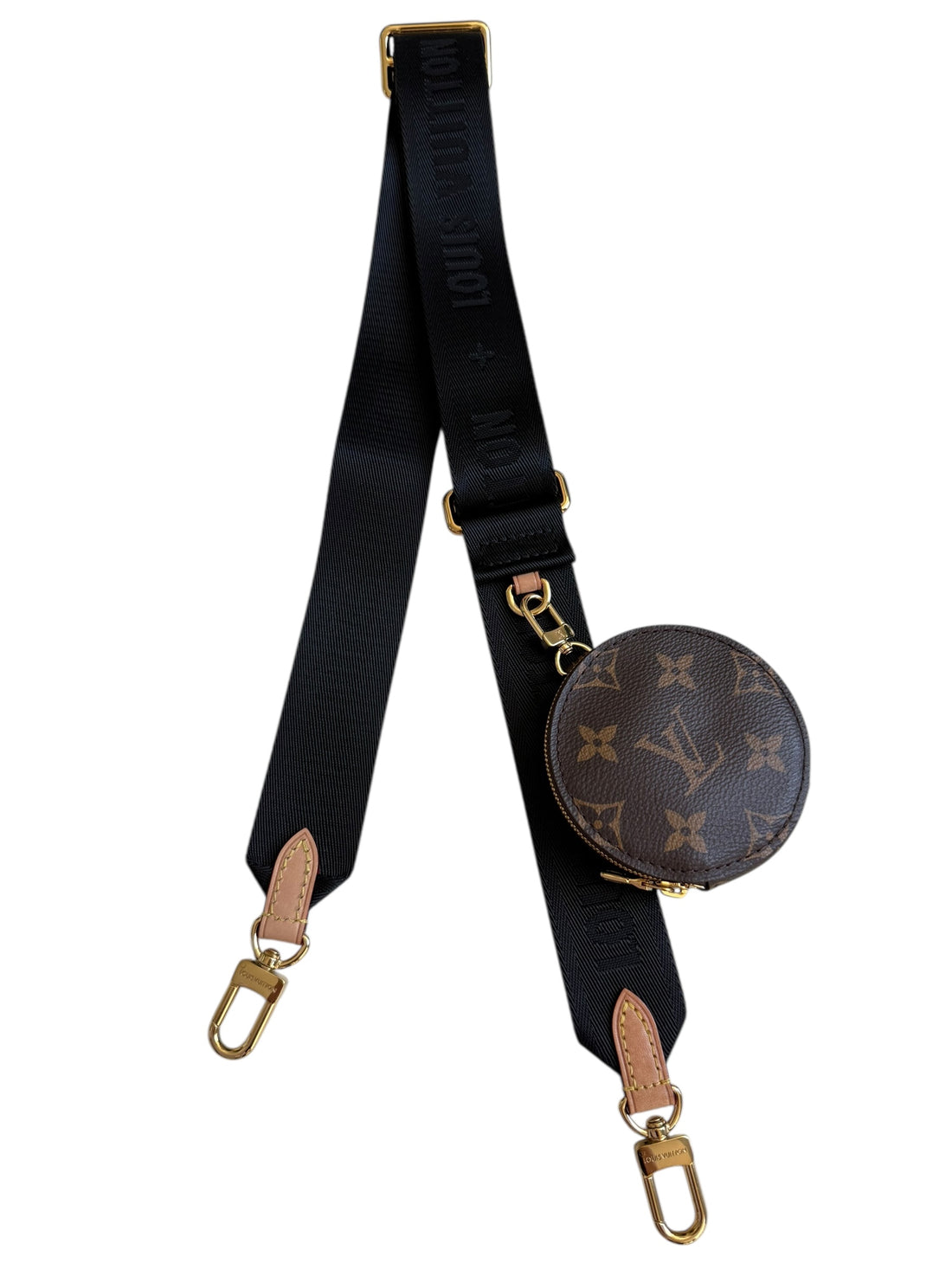 Louis Vuitton verstellbarer Strap / Schulterriemen mit Coin.