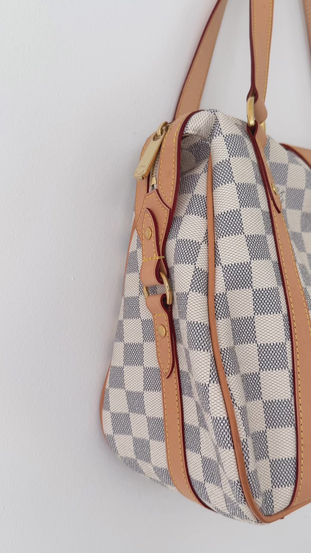 Louis Vuitton Stresa Schultertasche Damier Azur Canvas